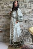 Zaida Smock Dress Olive
